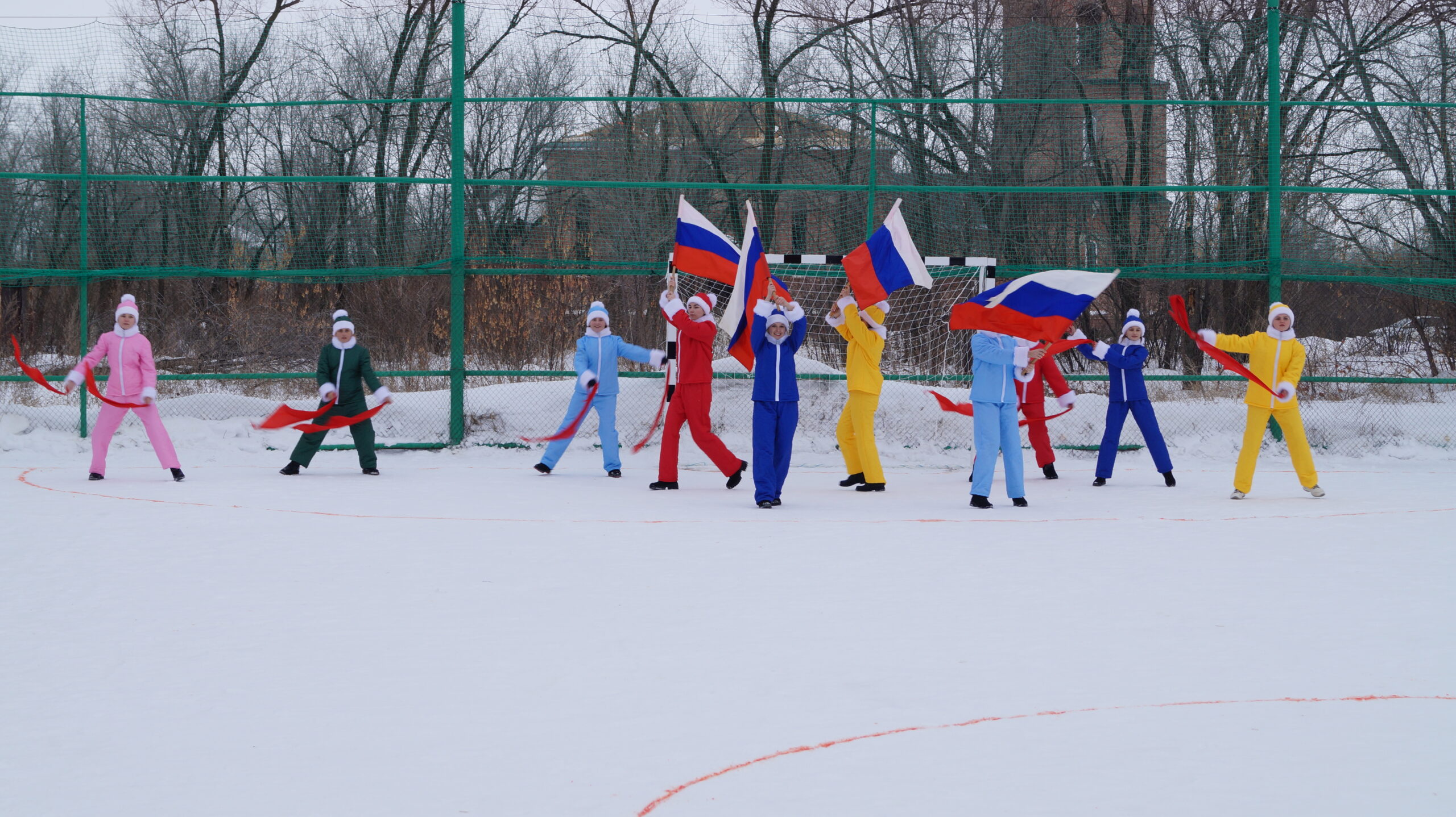 Зональные соревнования по зимнему мини-футболу на снегу XXI областных Зимних сельских спортивных игр "Оренбургская снежинка"