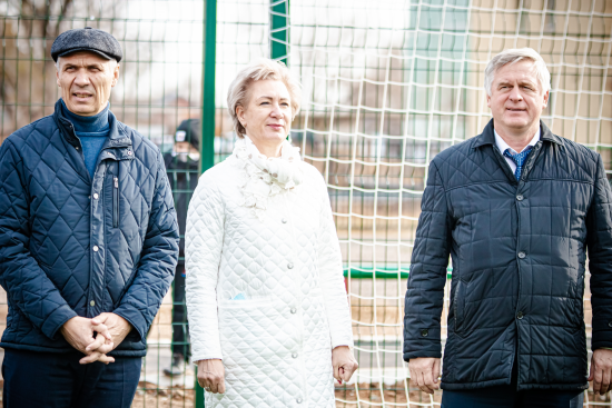 Торжественное открытие поля для мини-футбола состоялось в посёлке Первомайский!