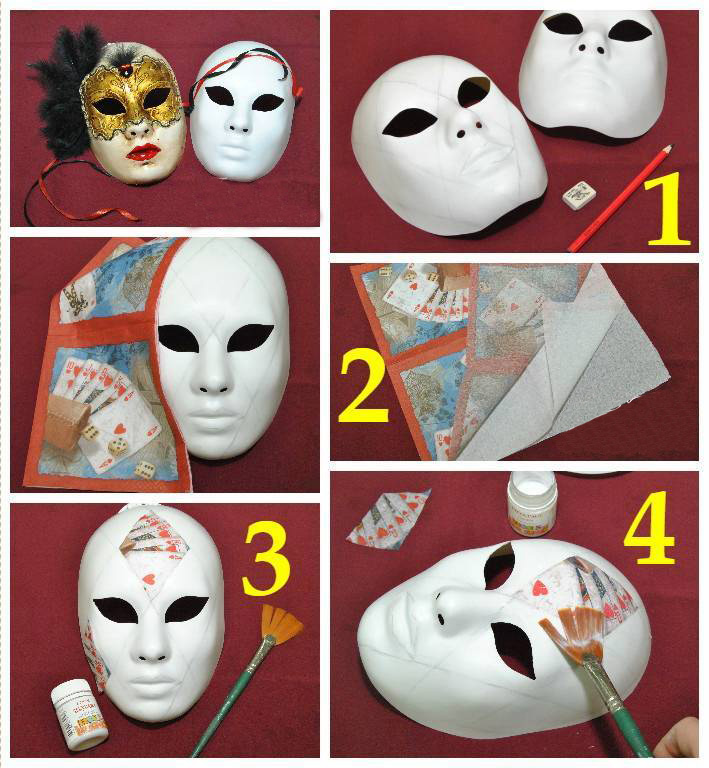 Мастер-класс по росписи Венецианской маски