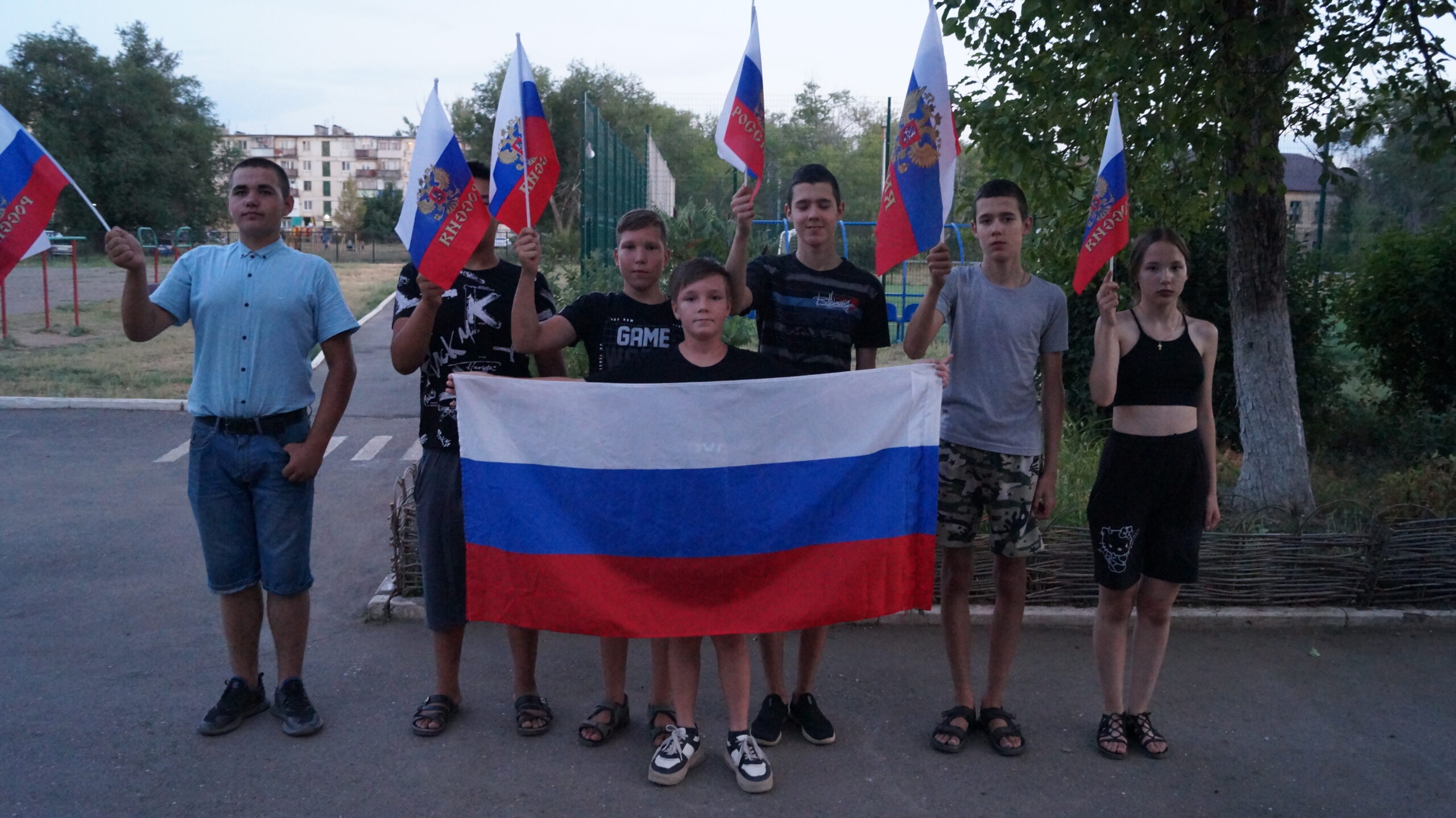 Акция «Мы патриоты России!»