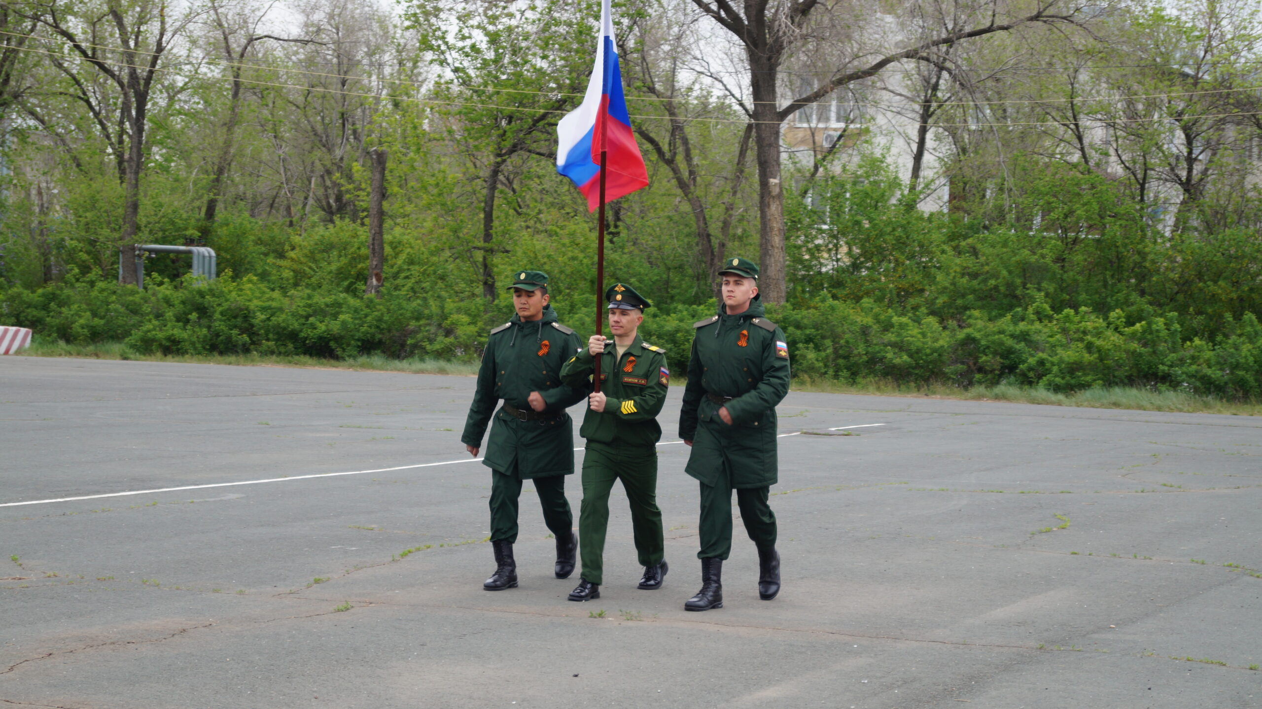 Митинг на центральной площади в честь 78-й годовщины Победы в Великой Отечественной войне